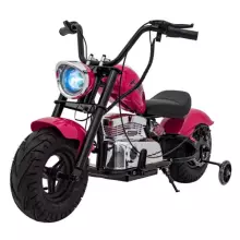 Motorcycle Chopper Warrior Art.260378 Pink Powerful 12v kids ride on/moto