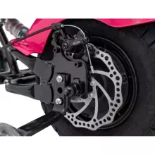 Motorcycle Chopper Warrior Art.260378 Pink Powerful 12v kids ride on/moto