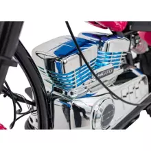 Motorcycle Chopper Warrior Art.260378 Pink Powerful 12v kids ride on/moto