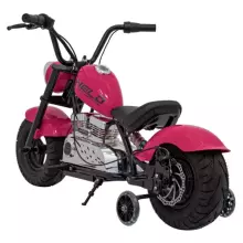 Motorcycle Chopper Warrior Art.260378 Pink Powerful 12v kids ride on/moto