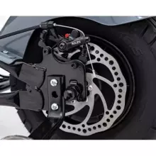 Motorcycle Chopper Warrior Art.260380 Grey Powerful 12v kids ride on/moto
