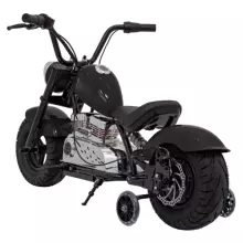 Motorcycle Chopper Warrior Art.260382 Black Powerful 12v kids ride on/moto