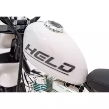 Motorcycle Chopper Warrior Art.260383 White Powerful 12v kids ride on/moto