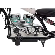 Motorcycle Chopper Warrior Art.260383 White Powerful 12v kids ride on/moto