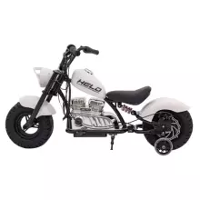 Motorcycle Chopper Warrior Art.260383 White Powerful 12v kids ride on/moto