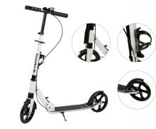 Pilsētas skūteris bērniem un pusaudžiem salokāms augstuma regulējams 95-105 cm riteņi 200 mm pudeles turētājs