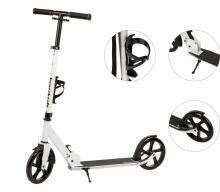 City Scooter for Children and Teenagers Foldable Height Adjustable 91-101 cm Wheels 200 mm Bottle Holder