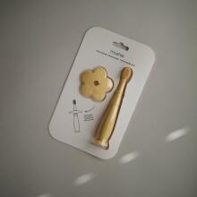 Mushie Flower Toothbrush  Art.2540203 Tradewinds first silicone toothbrush