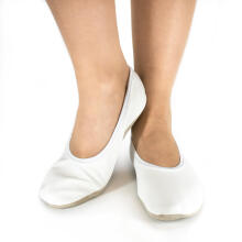 Bebe Basic Hip-Hop Gymnastics Shoes Art.SB120 Terracota Vingrošanas, sporta dejošanas čības ar ādas zoli