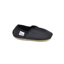 Bebe Basic Kids Hip-Hop Punsa Gymnastics Shoes Art.SB130 Black Vingrošanas, sporta dejošanas čības ar ādas zoli