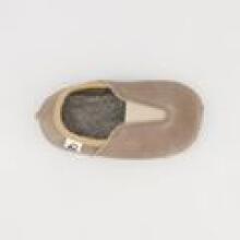 Bebe Basic Kids Hip-Hop Punsa Gymnastics Shoes Art.SB131 Eco Olive Vingrošanas, sporta dejošanas čības ar ādas zoli