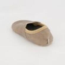 Bebe Basic Kids Hip-Hop Punsa Gymnastics Shoes Art.SB131 Eco Olive Vingrošanas, sporta dejošanas čības ar ādas zoli
