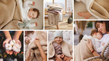1659/02 INSULATED COTTON BLANKET BEIGE