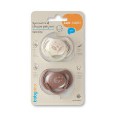 1669/03 SYMMETRICAL SILICONE PACIFIER 18+