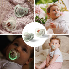 1670/02 ANATOMICAL SILICONE PACIFIER 6-18