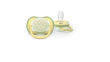 Philips Avent Air Night Art.SCF376/27  Silikona knupīši 0-6 mēn. BPA Free (2 gab.)