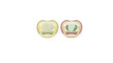 Philips Avent Air Night Art.SCF376/27  Silikona knupīši 0-6 mēn. BPA Free (2 gab.)