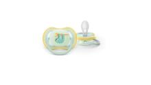 Philips Avent Air Night Art.SCF376/24 Silikona knupīši 0-6 mēn. BPA Free (2 gab.)