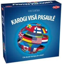 TACTIC настольная игра – ФЛАГИ МИРА, на латышском яз.