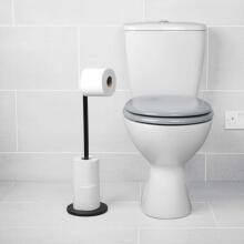 Beldray LA0532708BLKFXEU7 Toilet Roll Holder - Black