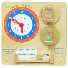 MASTERKIDZ Learning About Time Reading Hours - Educational Board