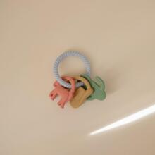 Mushie  Silicone  Teether Ring Art.102050 Силиконовая погремушка (100% натуральная)