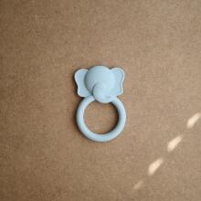 Mushie  Silicone Teether Elephant Art.2560470 Силиконовая погремушка (100% натуральная)