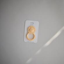 Mushie  Silicone Teether Lion Art.2560469 Силиконовая погремушка (100% натуральная)