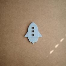 Mushie  Silicone Teether Rocket Art.2560455 Силиконовая погремушка (100% натуральная)