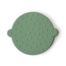 Mushie  Silicone Teether Face Art.2560317 Augstākas kvalitātes - silikona grabulis (100% dabisks)