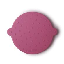 Mushie  Silicone Teether Face Art.2560318 Augstākas kvalitātes - silikona grabulis (100% dabisks)
