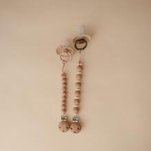Mushie Silicone Pacifier Clip Art.100071 Держатель для пустышки