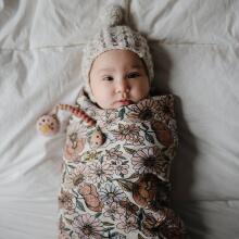 Mushie Silicone Pacifier Clip Eva Art.2090163 Sage Держатель для пустышки