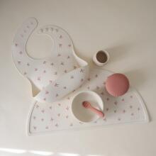 Mushie Silicone Bib Art.100224 Baby bib made of 100% high quality silicone