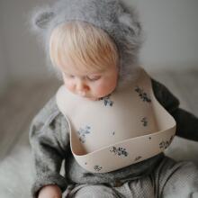 Mushie Silicone Bib Art.2500229 Детский слюнявчик из 100% высококачественного силикона