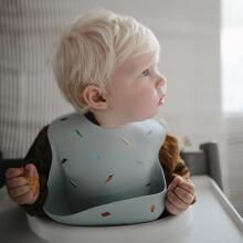 Mushie Silicone Bib Art.2500154 Детский слюнявчик из 100% высококачественного силикона