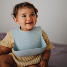 Mushie Silicone Bib Art.2500251 Baby bib made of 100% high quality silicone