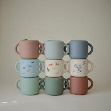 Mushie Snack Cup Silicone  Art.2340094 Silicone container with Click Lock