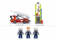 Sluban Constructor, Fire Truck, 343 pcs.