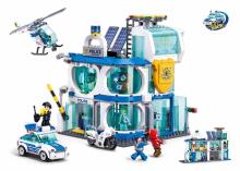 Sluban Constructor, Police Station, 686 pcs.