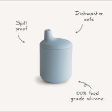 Mushie Silicone Sippy Cup Art.2480466 Daffodil Silikona mācību krūze, 175ml