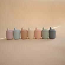 Mushie Silicone Sippy Cup Art.2480442 Soft Lilac Silicone educational mug, 175 ml.