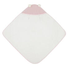 CARRY COT SWADDLE PLUSH BLANKET RAM 75X75 PINK
