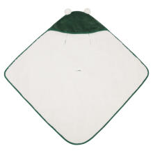 CARRY COT SWADDLE PLUSH BLANKET RAM 75X75 GREEN