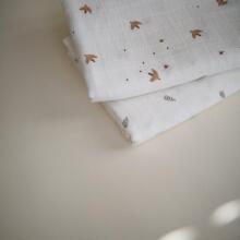 Mushie Muslin Swaddle Art.2200124 Natural