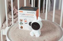 INNOGIO GIO-251 Wi-Fi kamera Elektroniskais Bērnu Monitorings GIOsafety Zaķis