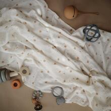 Mushie Muslin Swaddle Art.2200193 Sparrow Augstākās kvalitātes muslina  autiņš  (120 cm x 120  cm)