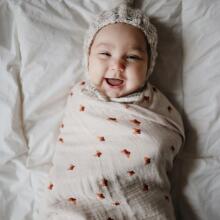 Mushie Muslin Swaddle Art.2200202 Birch