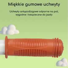 Детский балансирующий велосипед WOOPIE оранжевый – легкий, безопасный, прочный