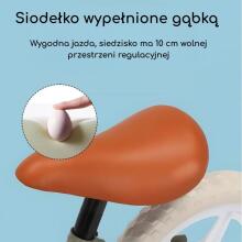 WOOPIE Bērnu līdzsvara velosipēds oranžs – viegls, drošs, izturīgs